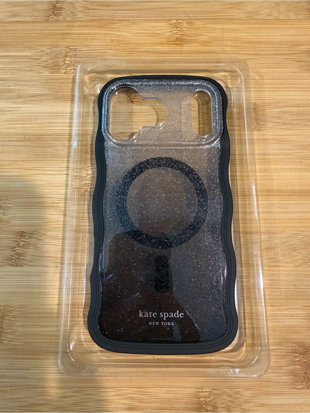 kate spade Silver Wavy MagSafe iPhone Case